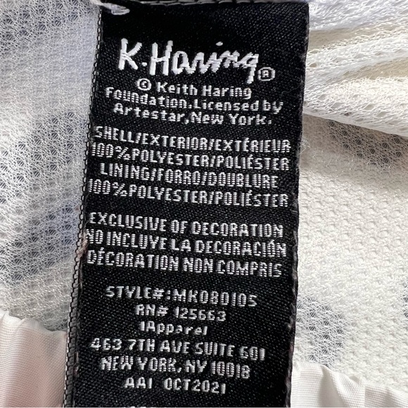 Keith Haring X Members Only Half Zip Jacket - Picture 11 of 15